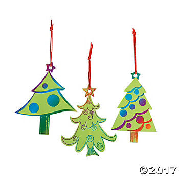Picture of Magic Colour Scratch Christmas Trees (3pk) sold out