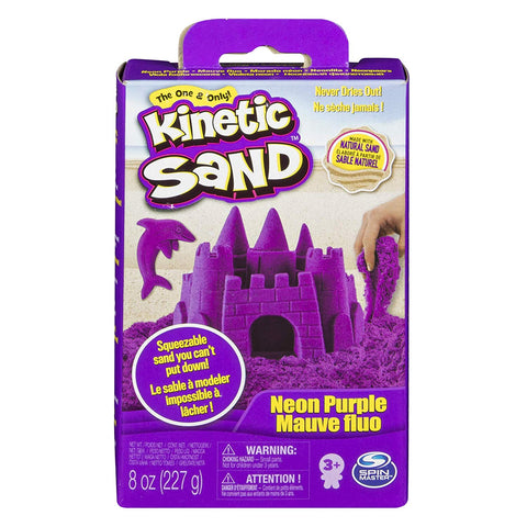 Picture of Kinetic Sand 8oz Sand Box: PURPLE sold out