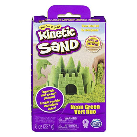 Picture of Kinetic Sand 8oz Sand Box: GREEN sold out