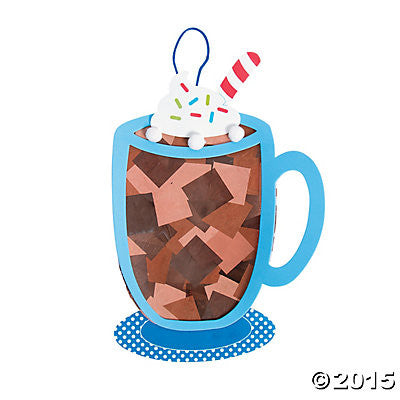 Picture of Hot Cocoa Tissue Paper Craft Kit