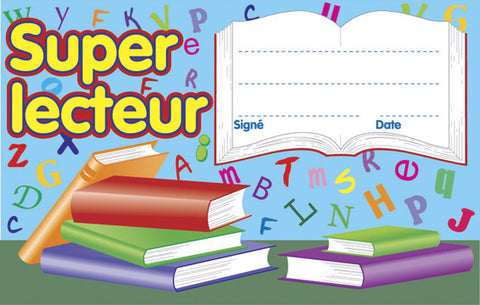 Picture of French Certificate - Super Lectuer